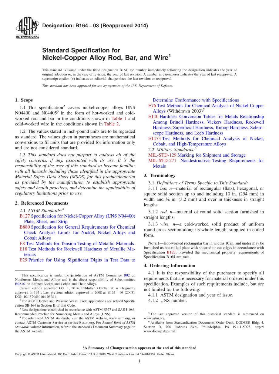 ASTM_B_164_-_03_2014.pdf_第1页