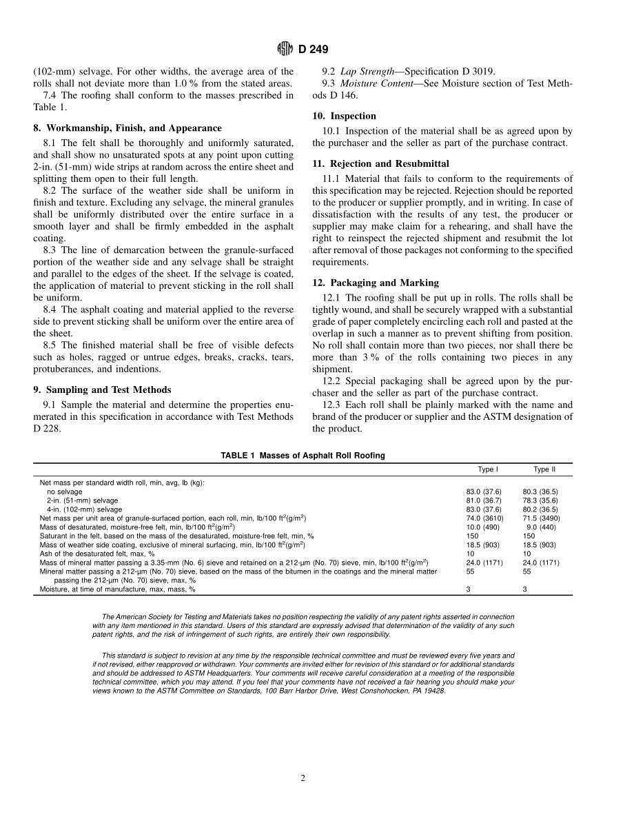 ASTM_D_249_-_89_1996.pdf_第2页