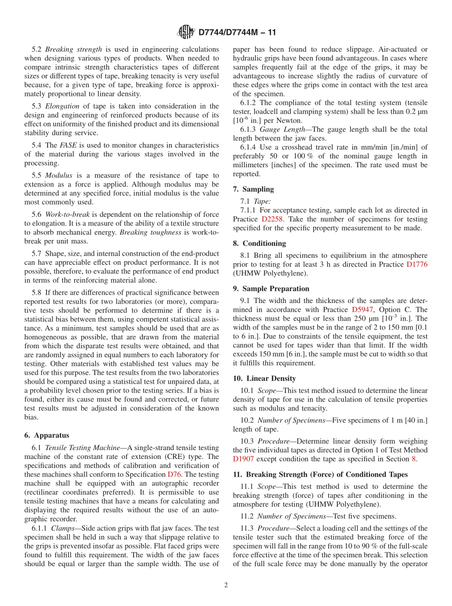 ASTM_D_7744_-_D_7744M_-_11.pdf_第2页