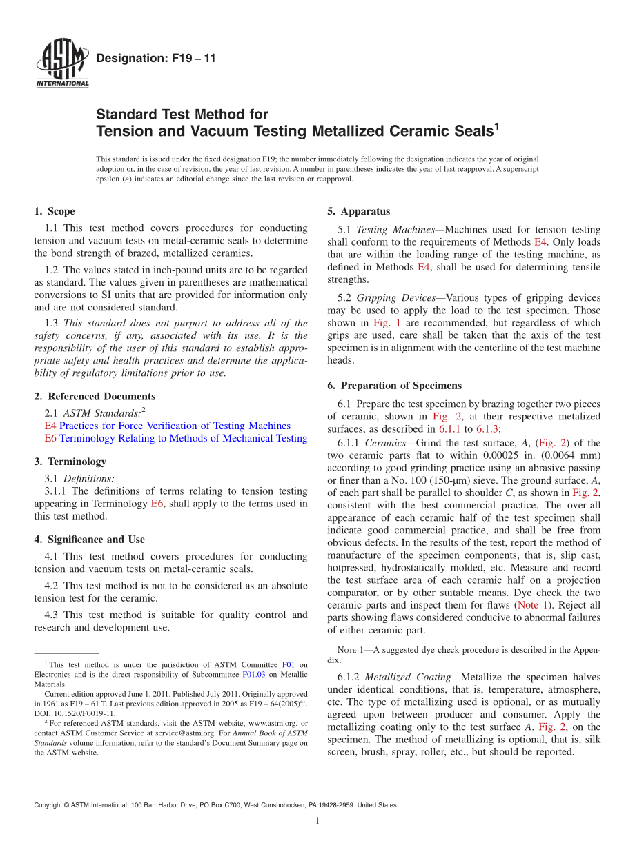 ASTM_F_19_-_11.pdf_第1页