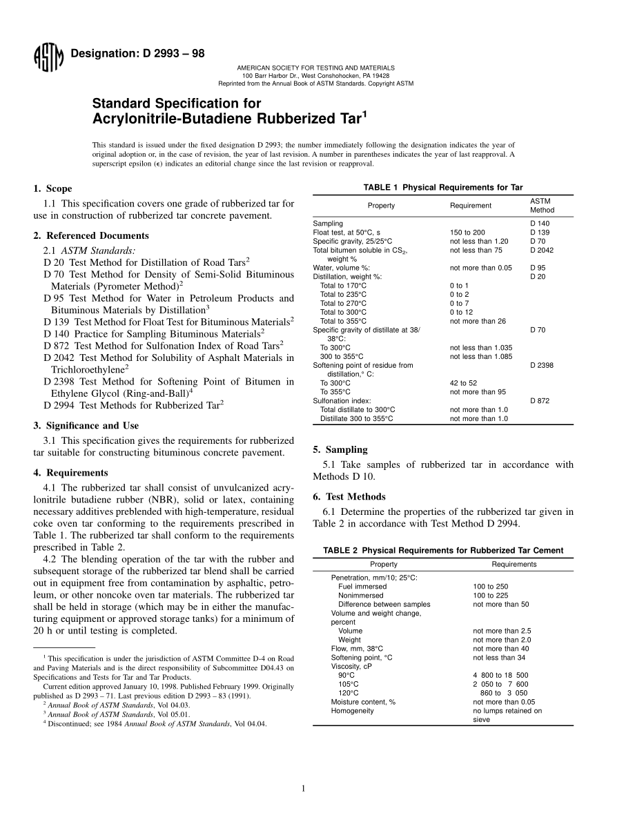 ASTM_D_2993_-_98.pdf_第1页