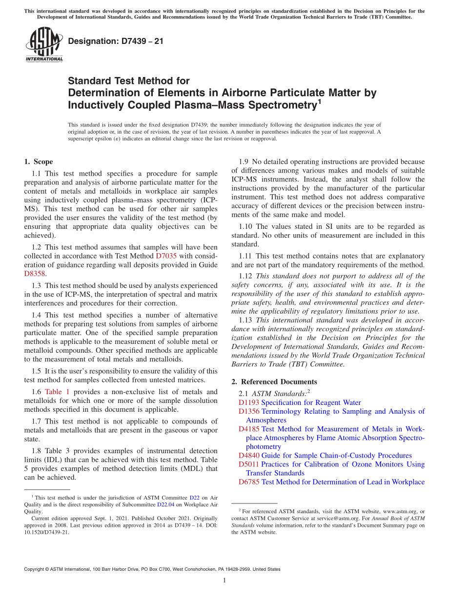 ASTM_D_7439_-_21.pdf_第1页