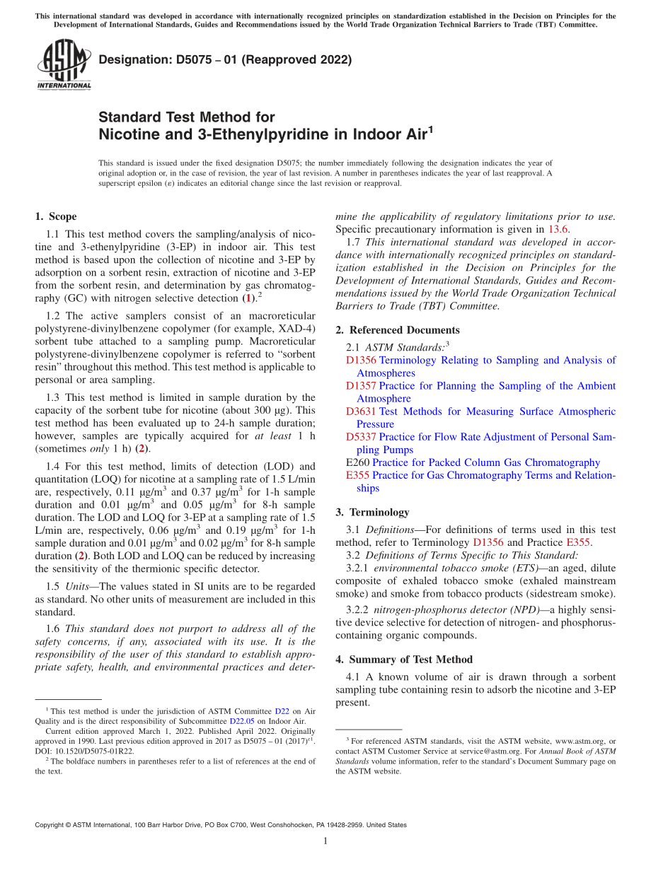 ASTM_D_5075_-_01_2022.pdf_第1页