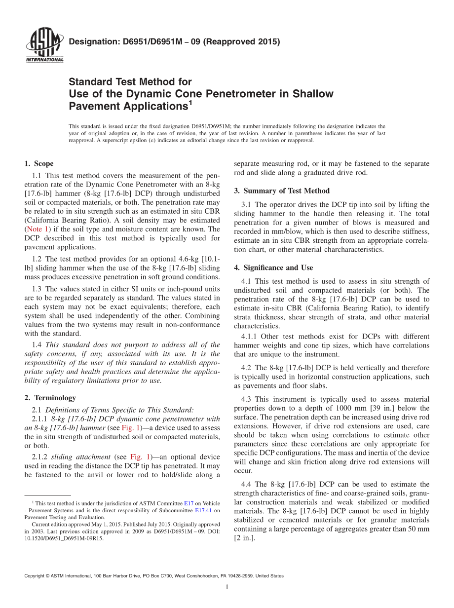 ASTM_D_6951_-_D_6951M_-_09_2015.pdf_第1页