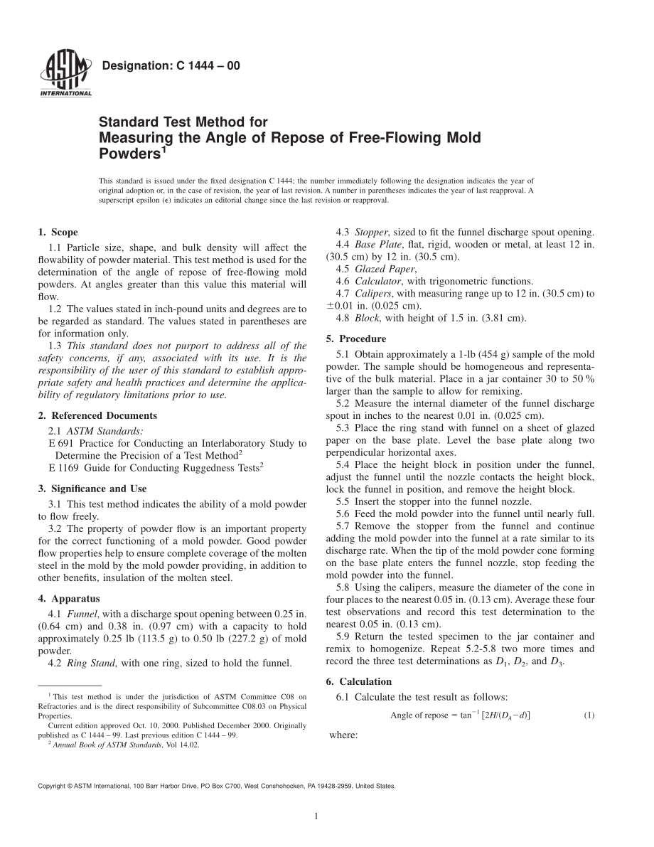 ASTM_C_1444_-_00.pdf_第1页