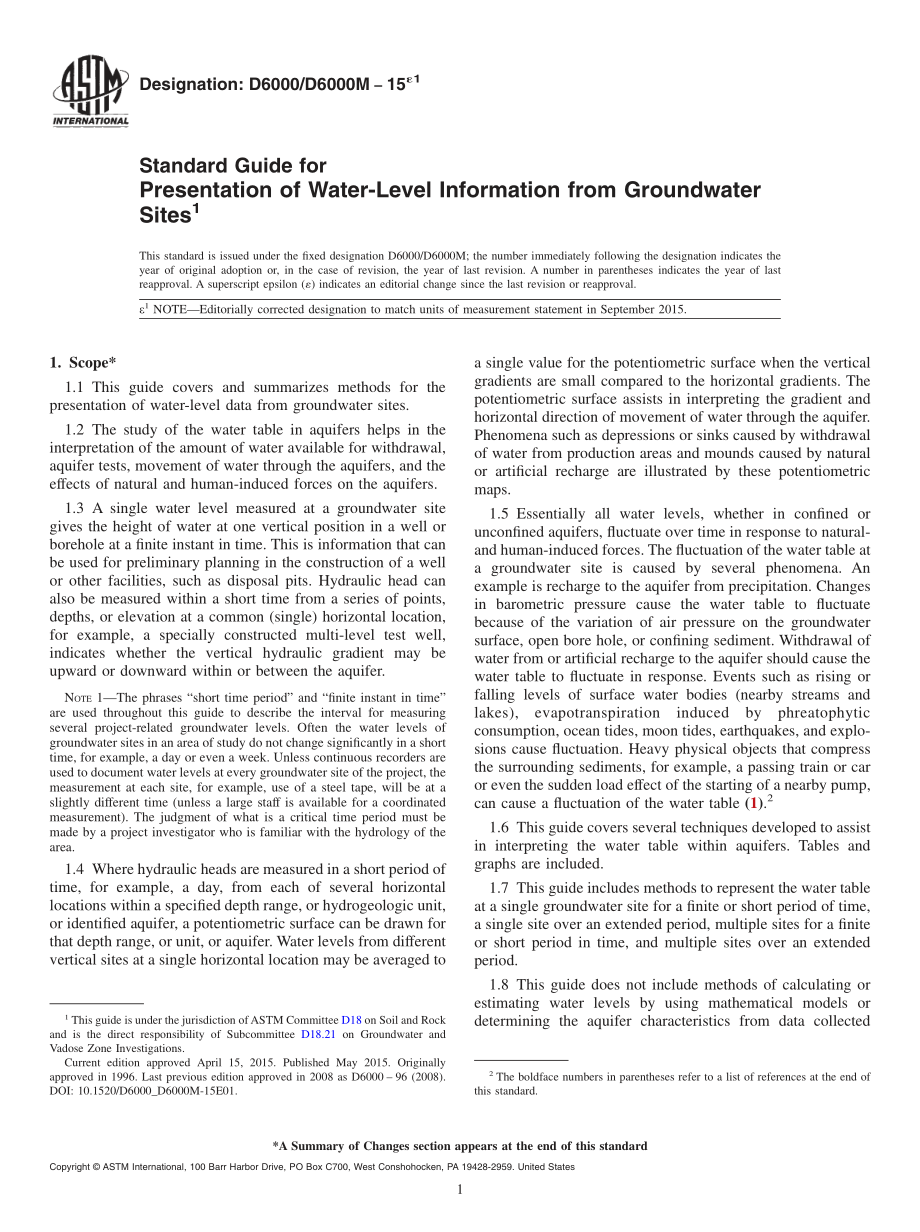 ASTM_D_6000_-_D_6000M_-_15e1.pdf_第1页