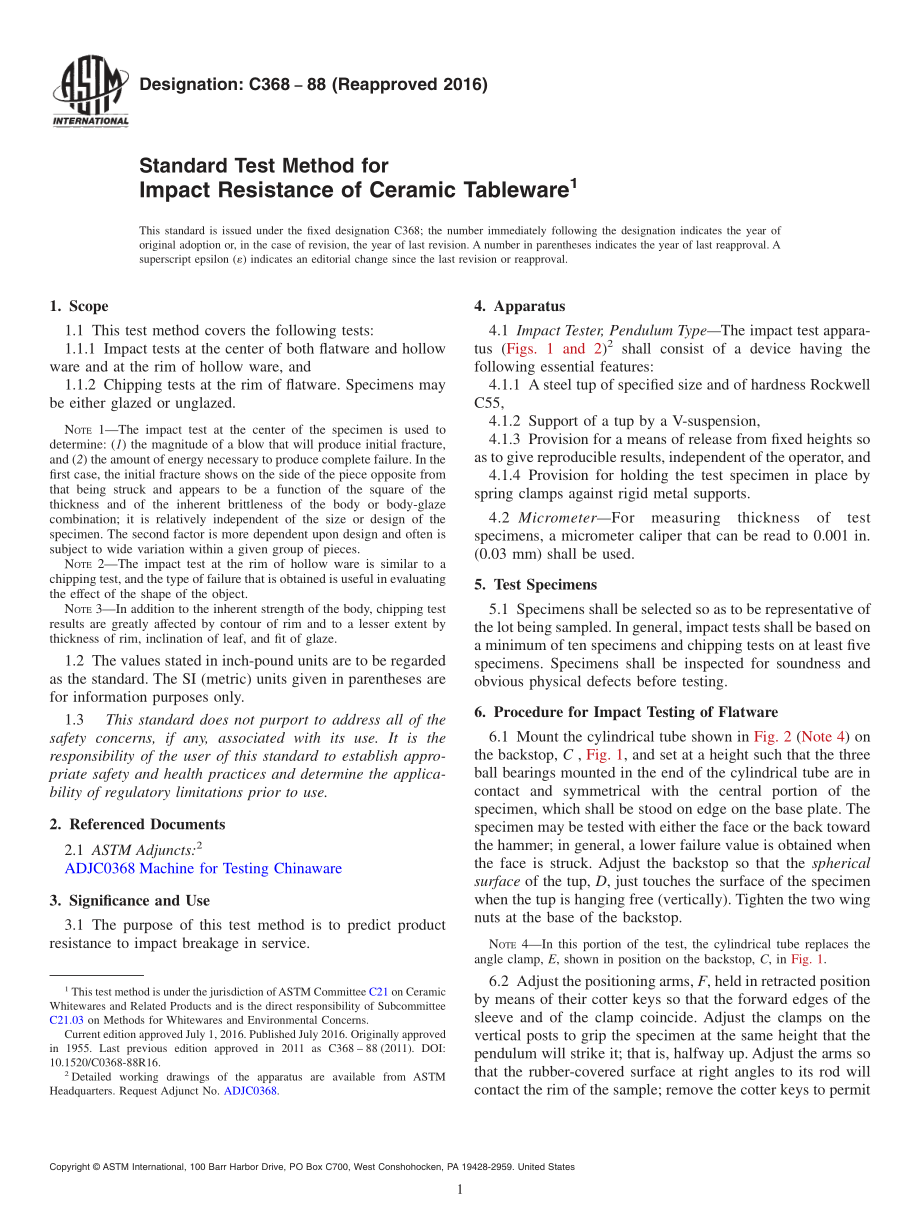 ASTM_C_368_-_88_2016.pdf_第1页