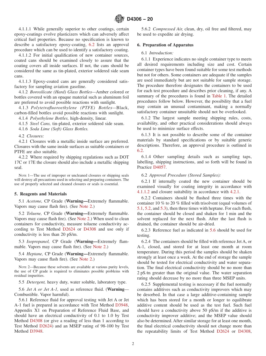 ASTM_D_4306_-_20.pdf_第2页