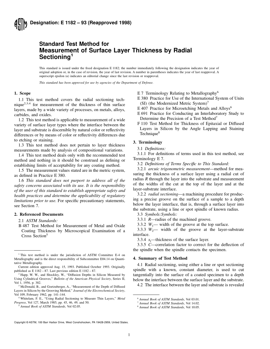 ASTM_E_1182_-_93_1998.pdf_第1页