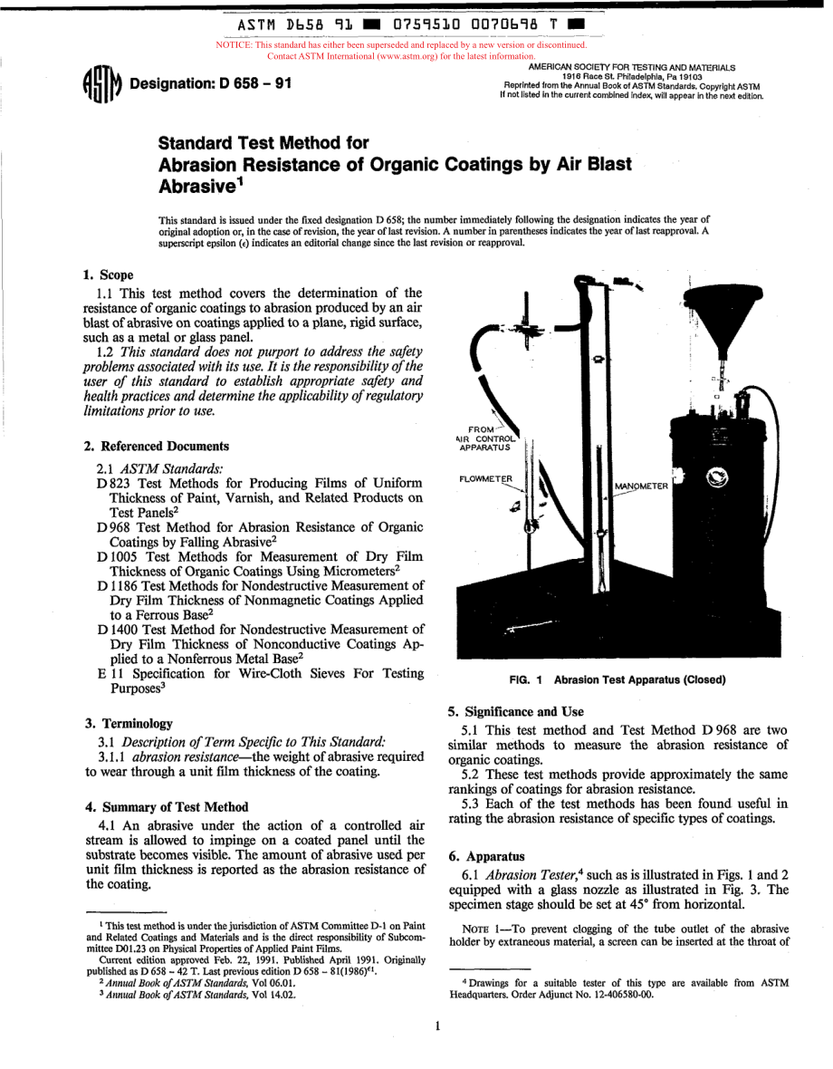 ASTM_D_658_-_91_scan.pdf_第1页