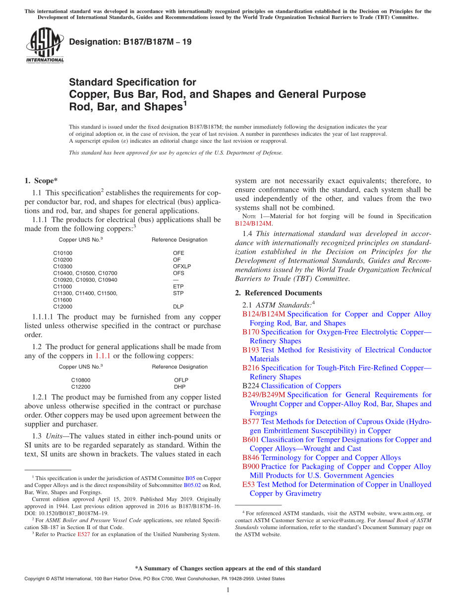 ASTM_B_187_-_B_187M_-_19.pdf_第1页