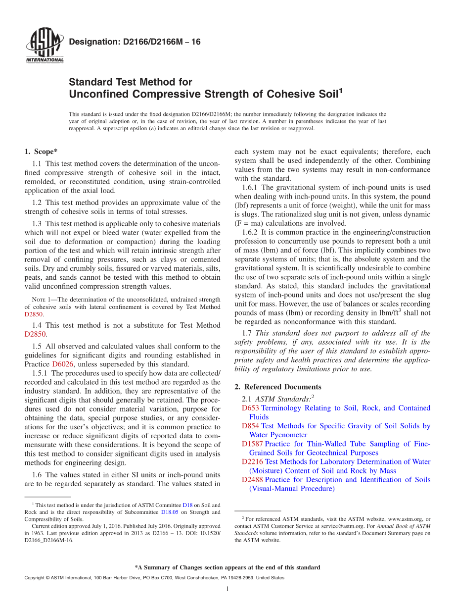 ASTM_D_2166_-_D_2166M_-_16.pdf_第1页