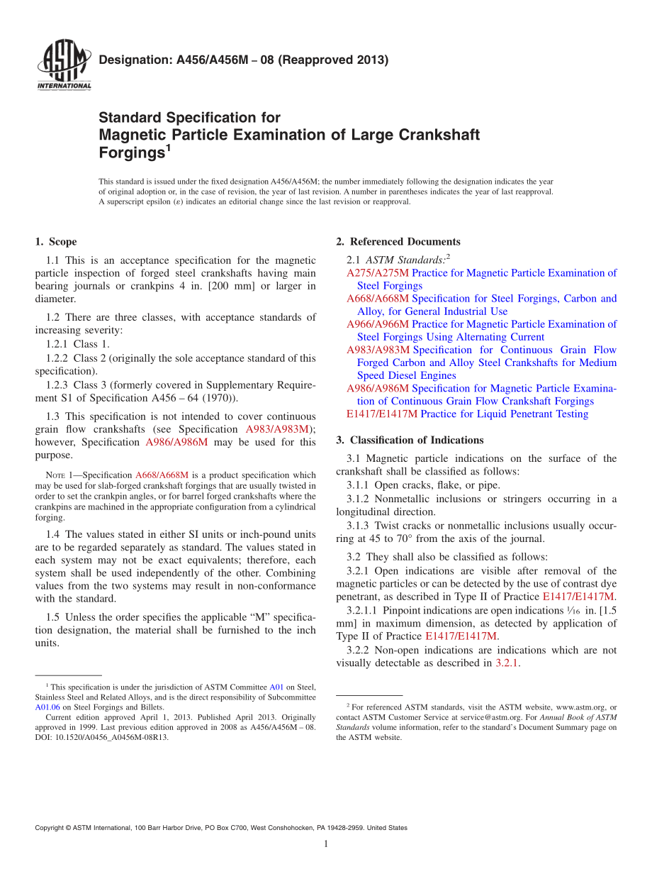 ASTM_A_456_-_A_456M_-_08_2013.pdf_第1页