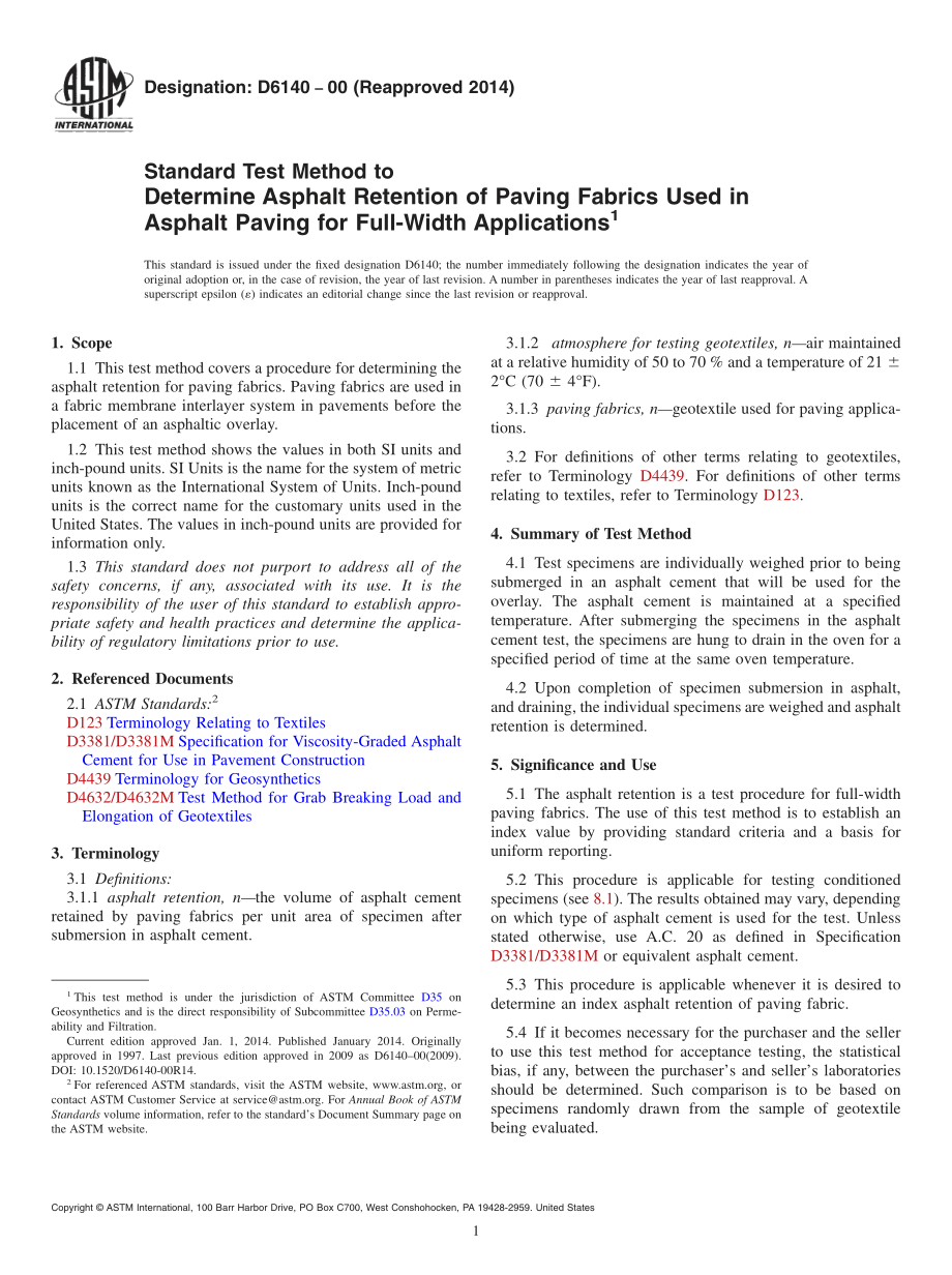 ASTM_D_6140_-_00_2014.pdf_第1页