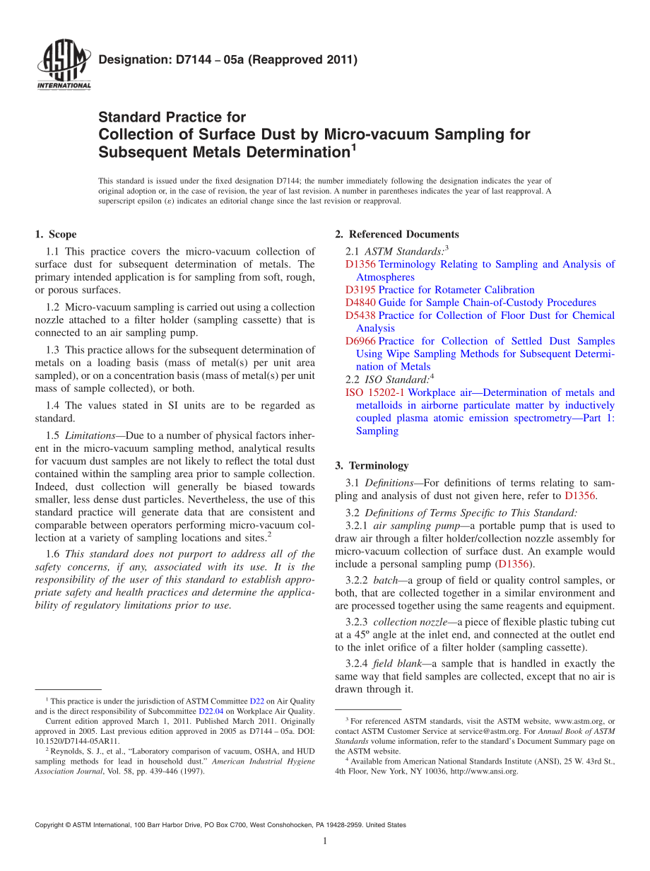 ASTM_D_7144_-_05a_2011.pdf_第1页