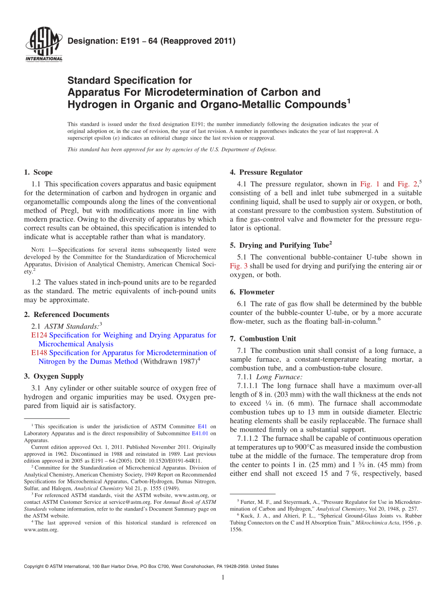 ASTM_E_191_-_64_2011.pdf_第1页