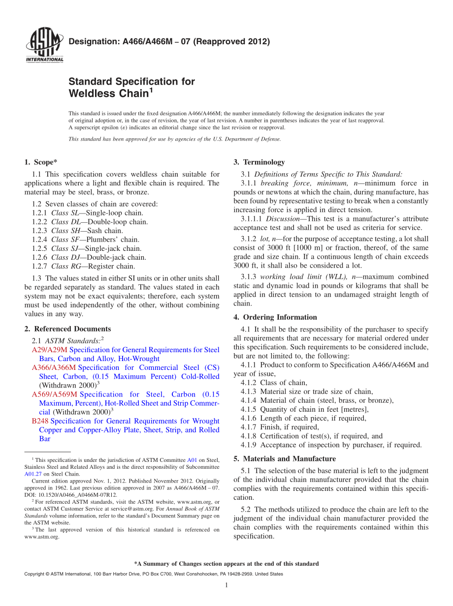 ASTM_A_466_-_A_466M_-_07_2012.pdf_第1页