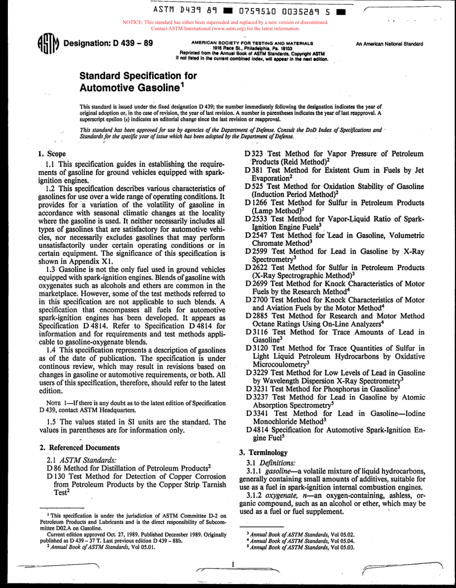 ASTM_D_439_-_89_scan.pdf_第1页