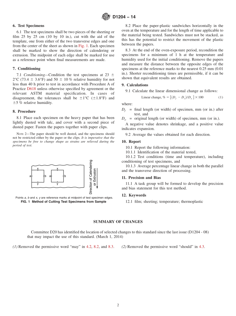 ASTM_D_1204_-_14.pdf_第2页