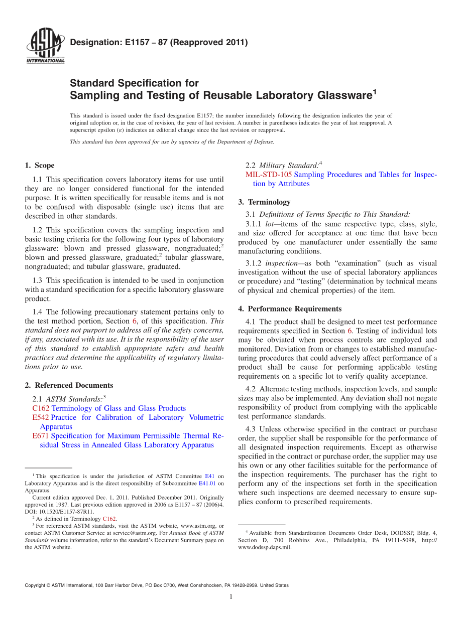 ASTM_E_1157_-_87_2011.pdf_第1页