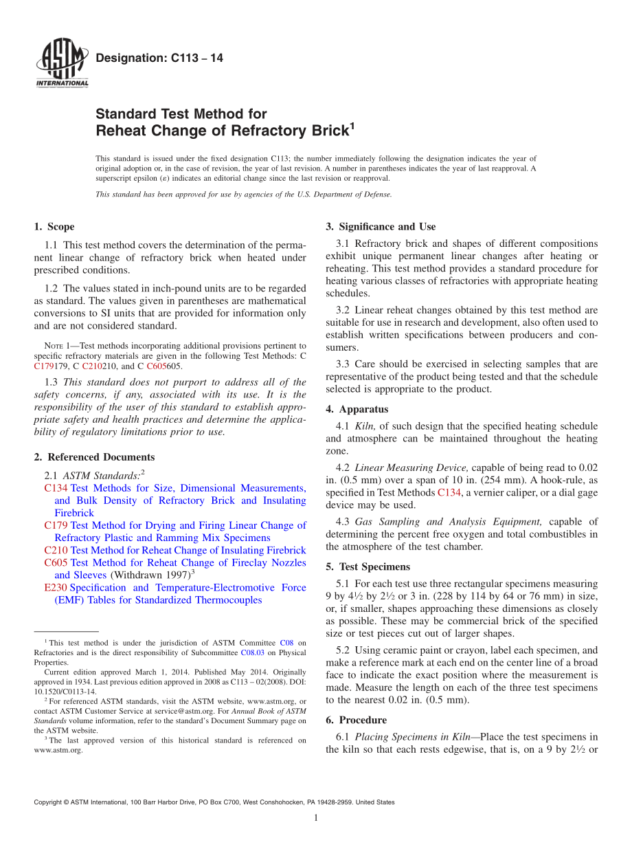 ASTM_C_113_-_14.pdf_第1页