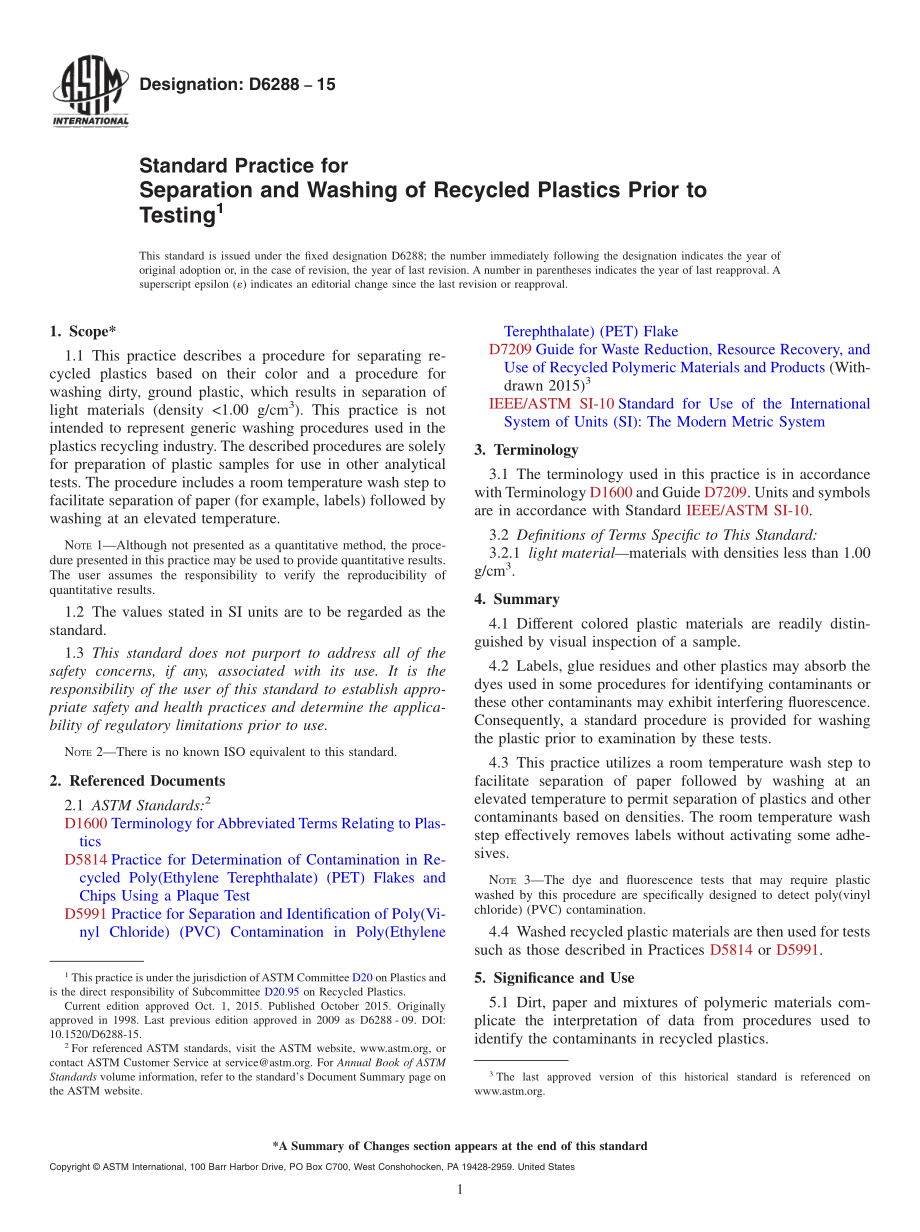 ASTM_D_6288_-_15.pdf_第1页