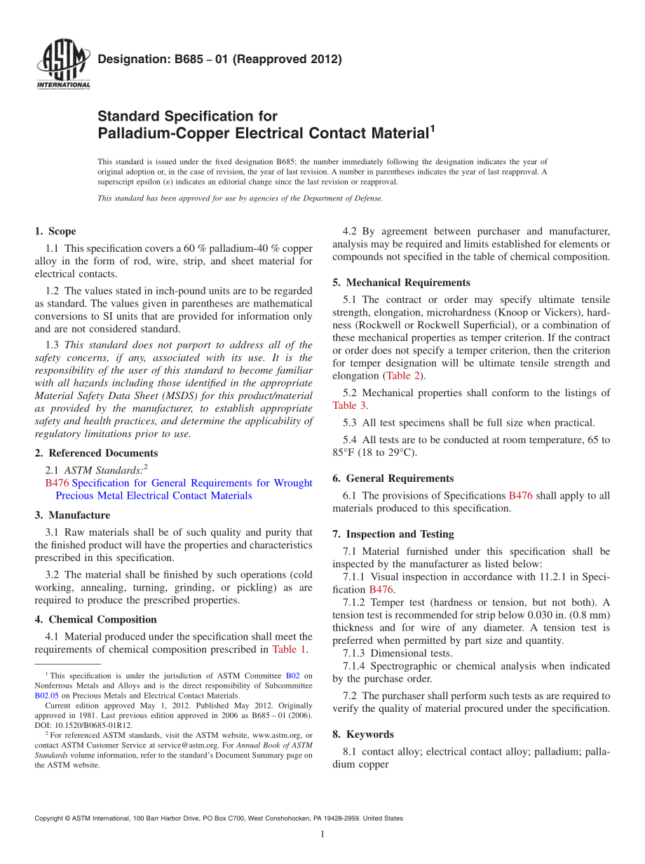 ASTM_B_685_-_01_2012.pdf_第1页