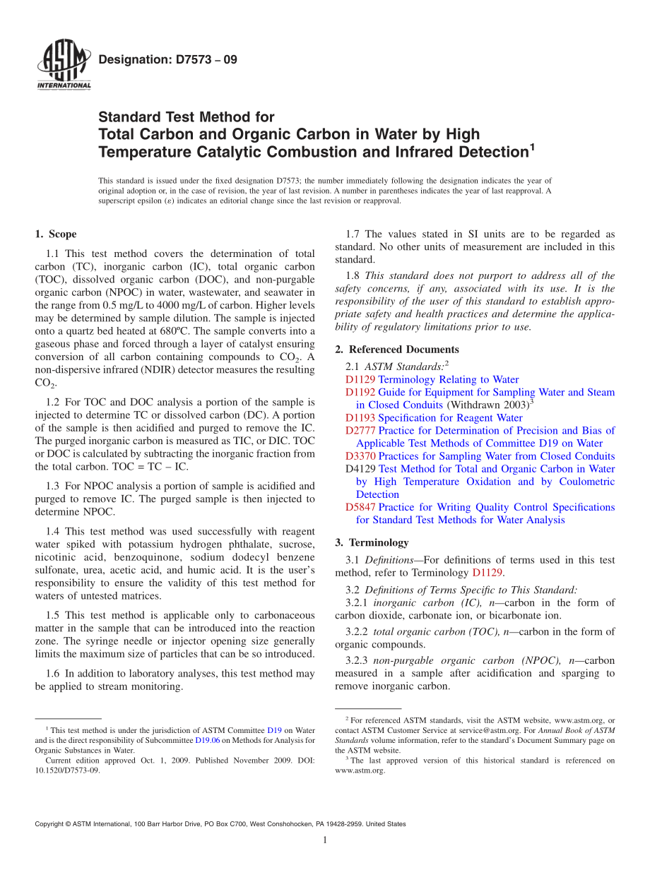 ASTM_D_7573_-_09.pdf_第1页