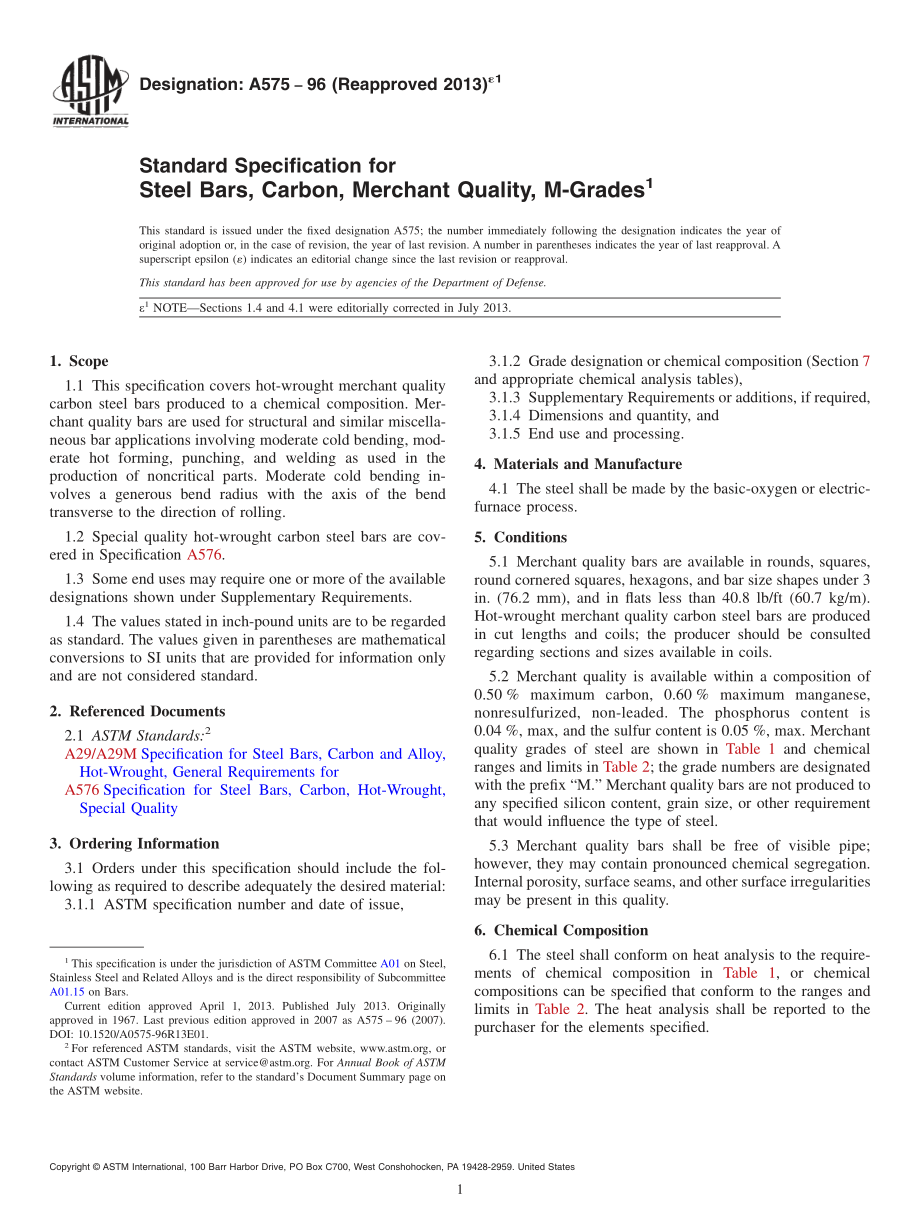 ASTM_A_575_-_96_2013e1.pdf_第1页