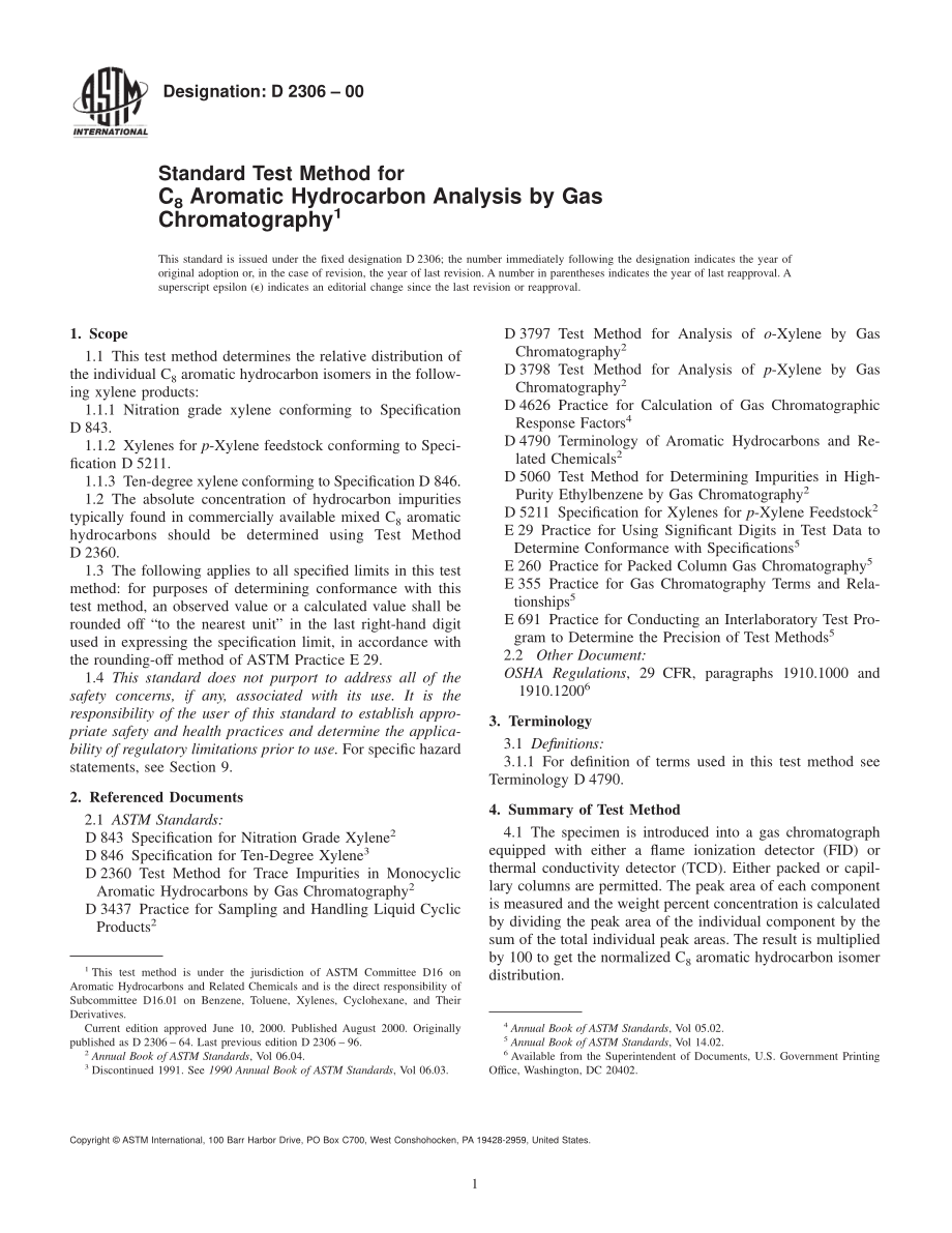 ASTM_D_2306_-_00.pdf_第1页