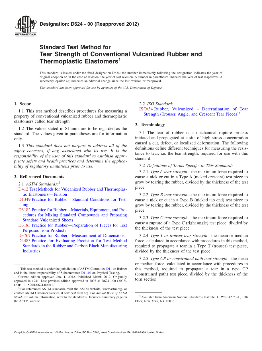 ASTM_D_624_-_00_2012.pdf_第1页