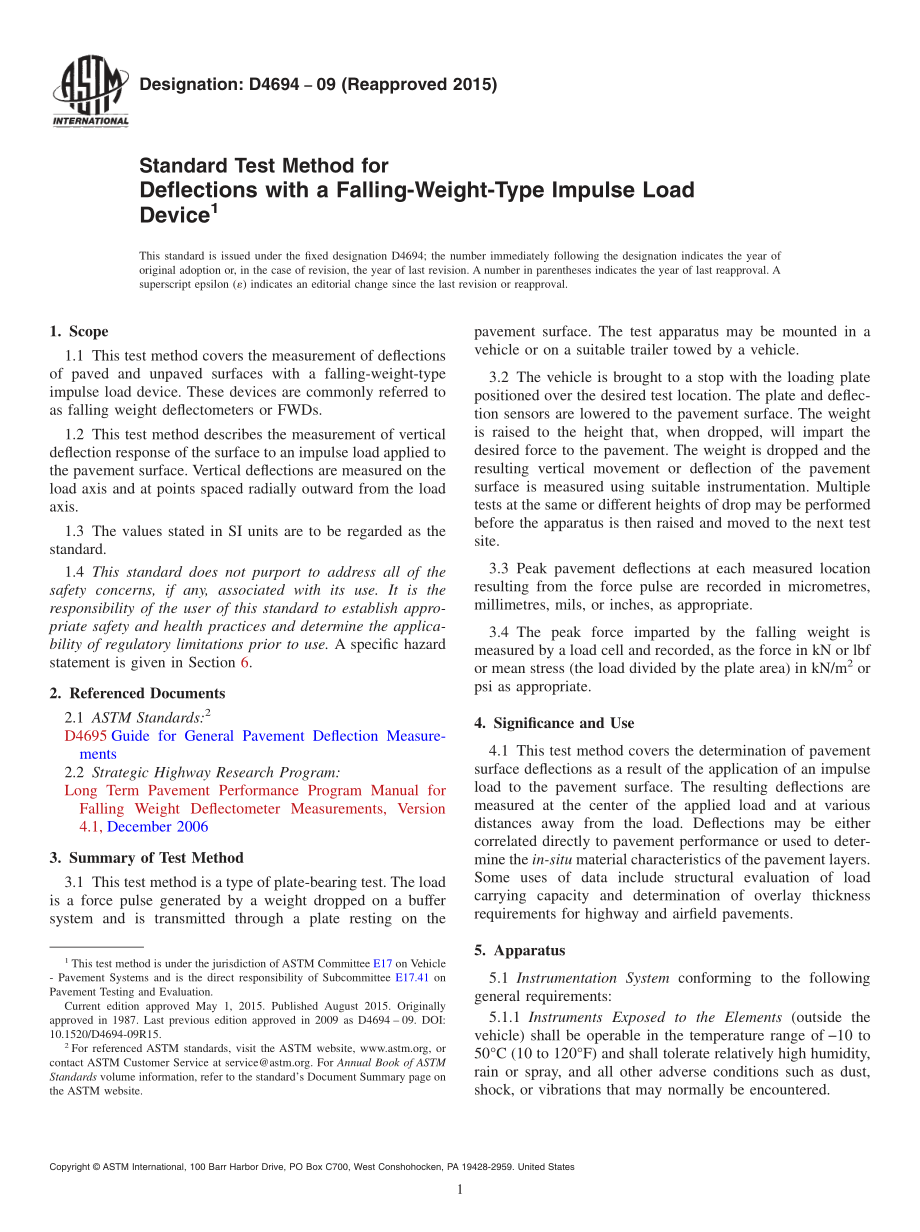 ASTM_D_4694_-_09_2015.pdf_第1页