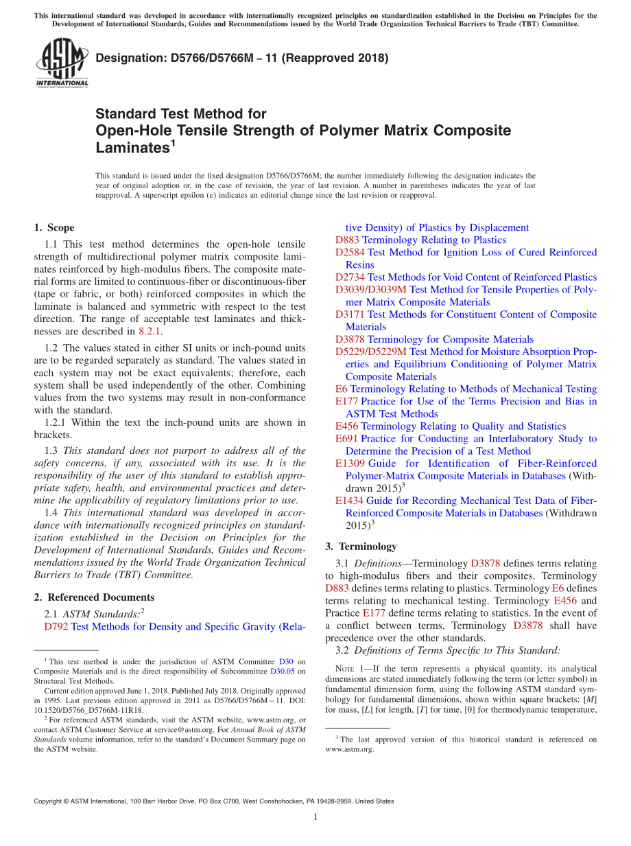 ASTM_D_5766_-_D_5766M_-_11_2018.pdf_第1页