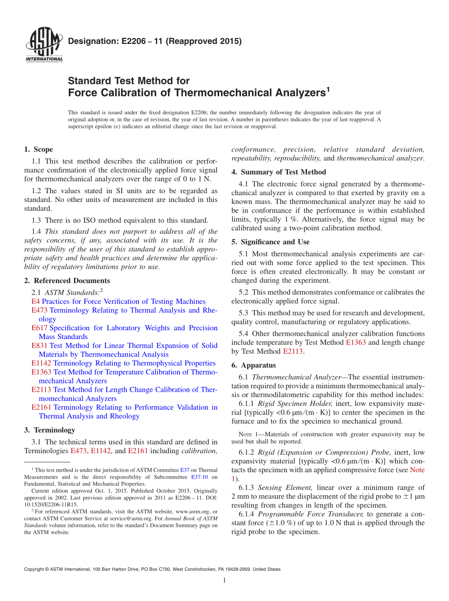 ASTM_E_2206_-_11_2015.pdf_第1页