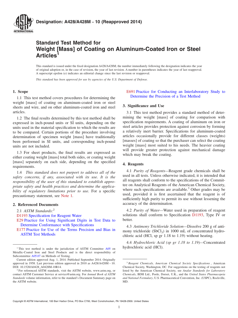 ASTM_A_428_-_A_428M_-_10_2014.pdf_第1页