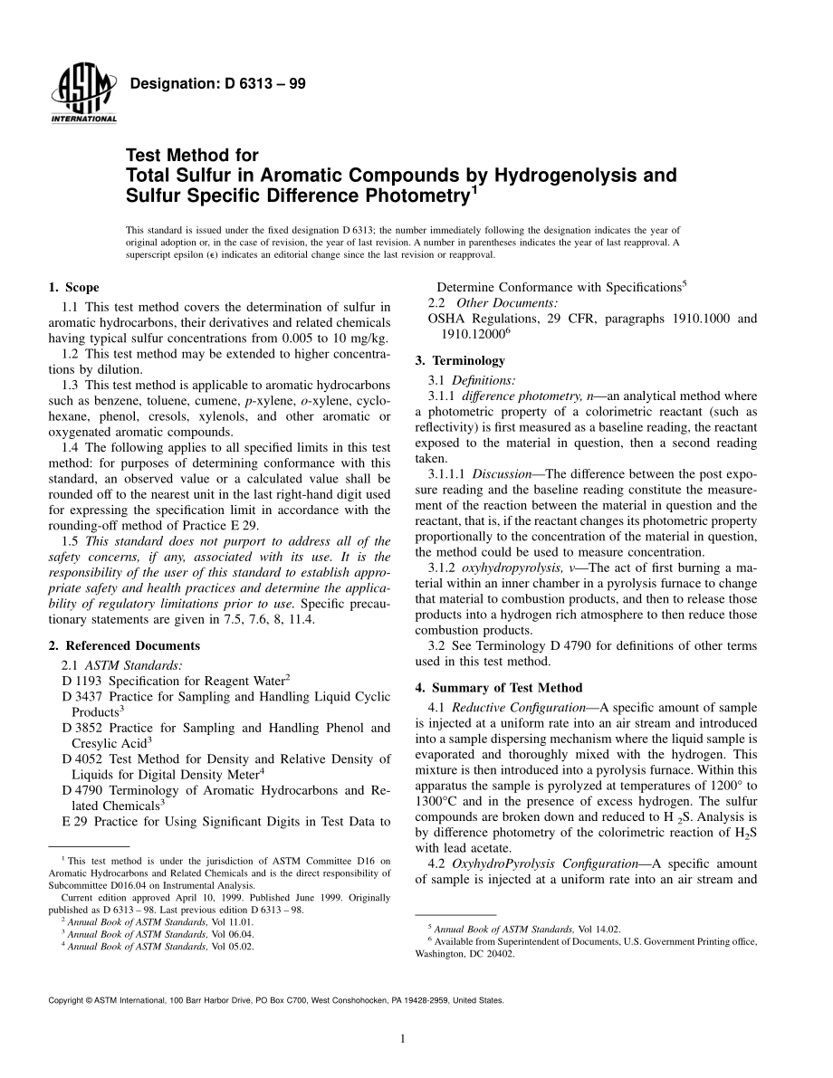 ASTM_D_6313_-_99.pdf_第1页