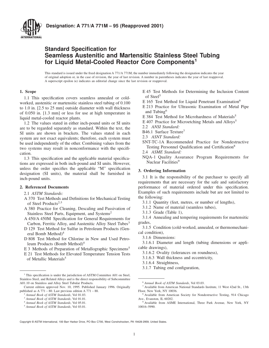 ASTM_A_771_-_A_771M_-_95_2001.pdf_第1页