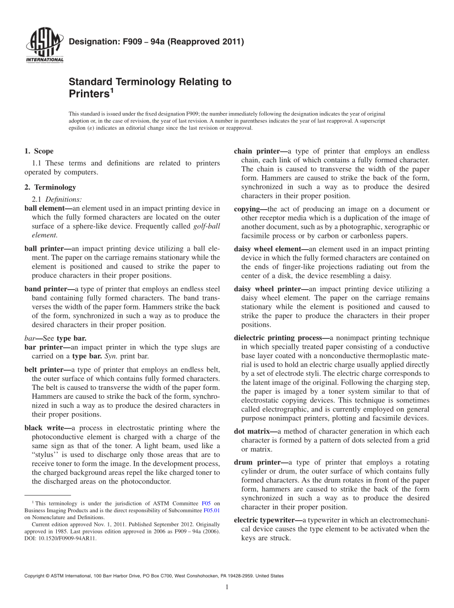 ASTM_F_909_-_94a_2011.pdf_第1页