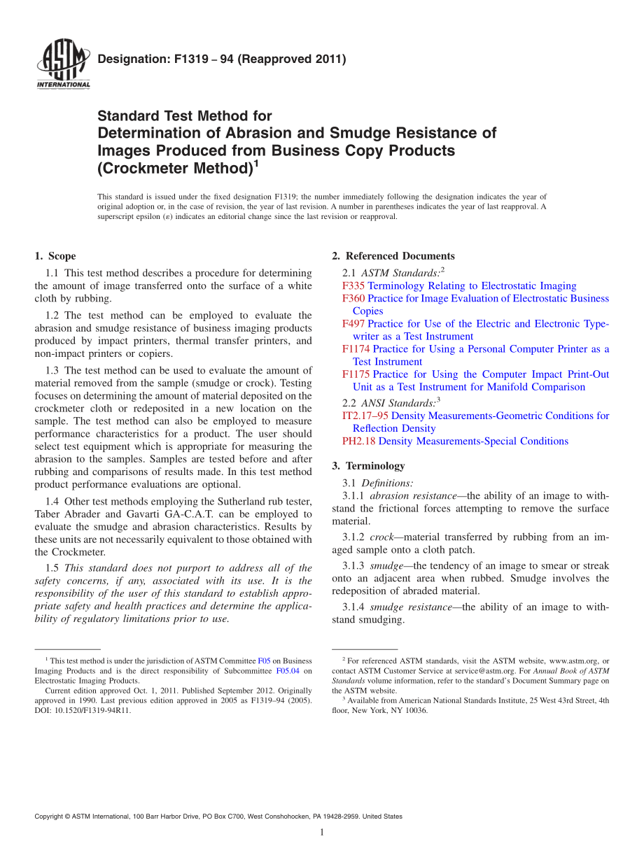 ASTM_F_1319_-_94_2011.pdf_第1页