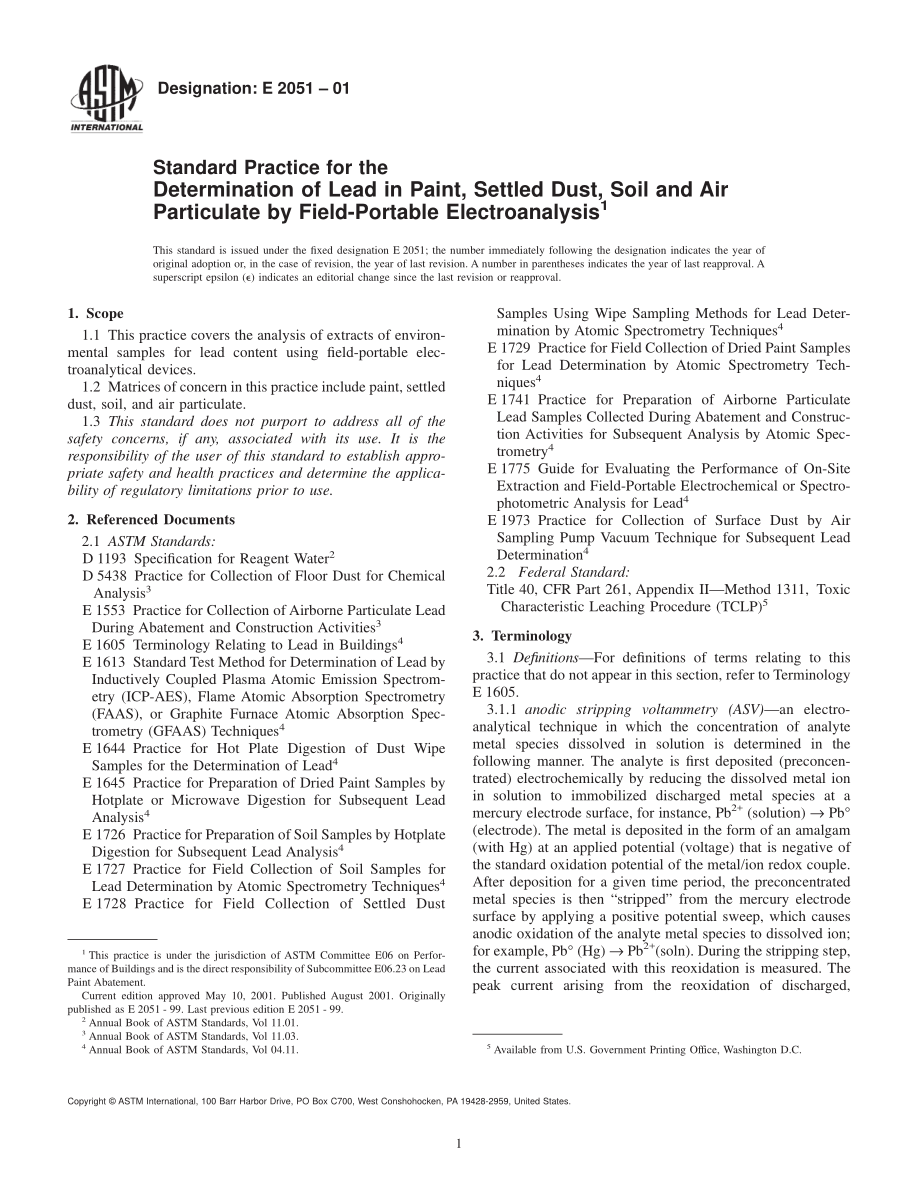 ASTM_E_2051_-_01.pdf_第1页