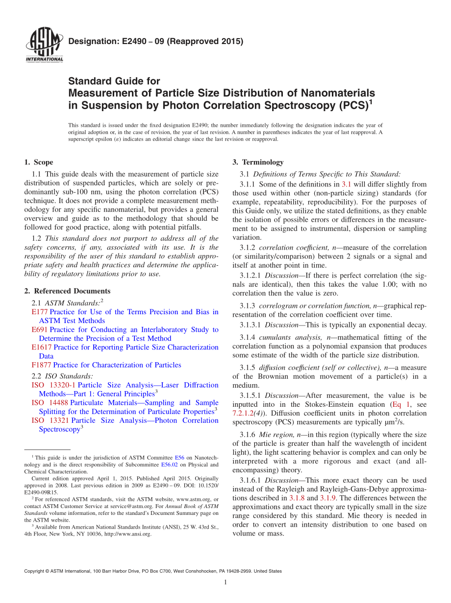 ASTM_E_2490_-_09_2015.pdf_第1页