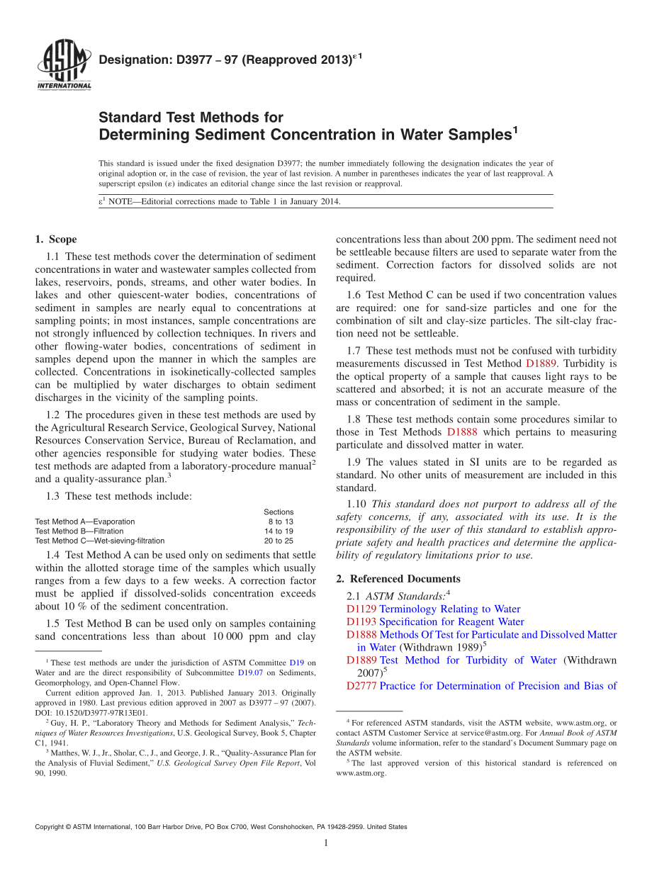 ASTM_D_3977_-_97_2013e1.pdf_第1页