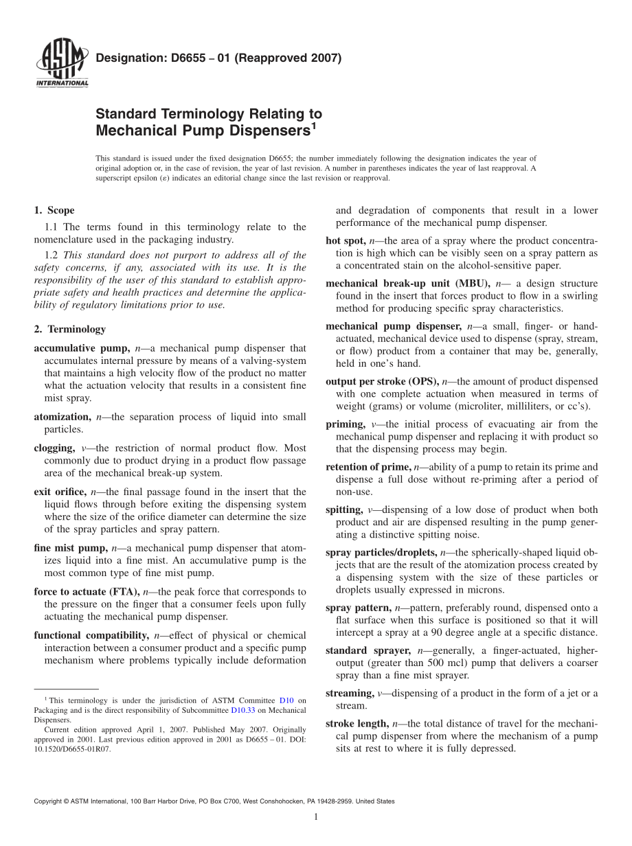 ASTM_D_6655_-_01_2007.pdf_第1页