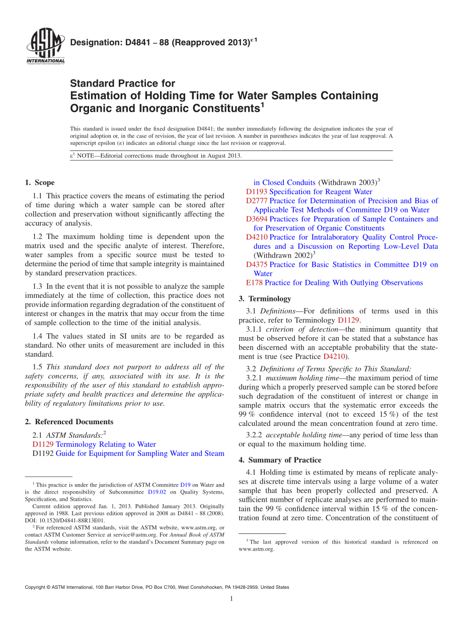 ASTM_D_4841_-_88_2013e1.pdf_第1页