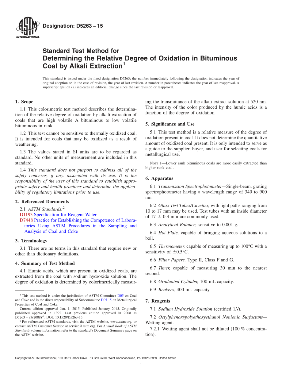 ASTM_D_5263_-_15.pdf_第1页