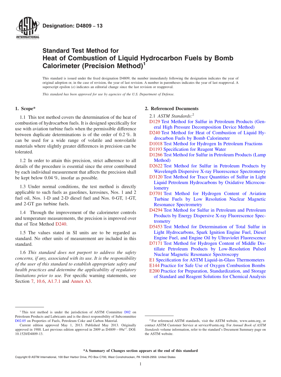 ASTM_D_4809_-_13.pdf_第1页