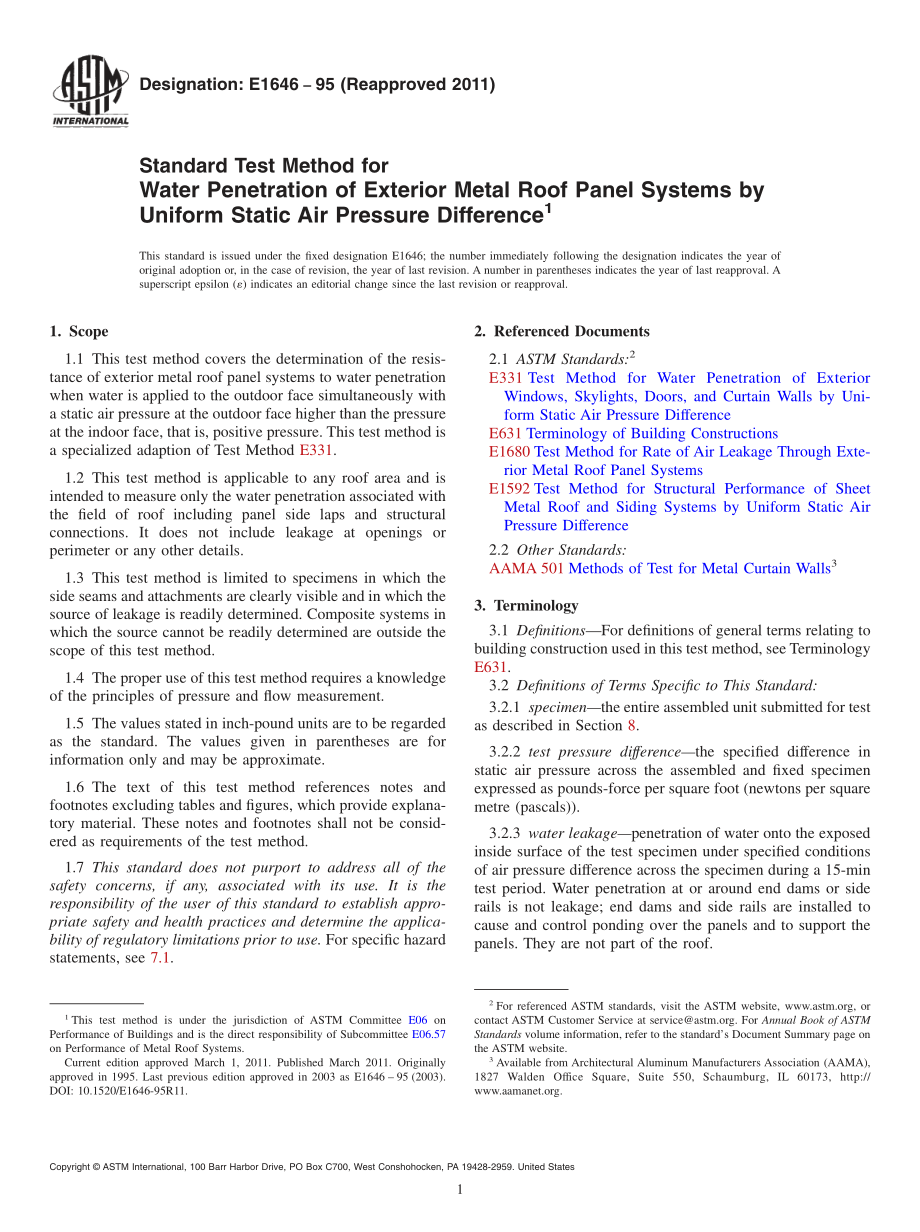 ASTM_E_1646_-_95_2011.pdf_第1页