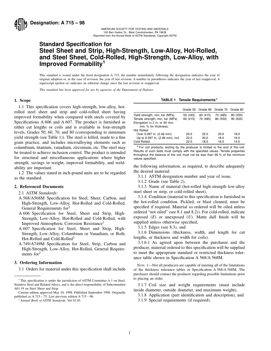 ASTM_A_715_-_98.pdf_第1页