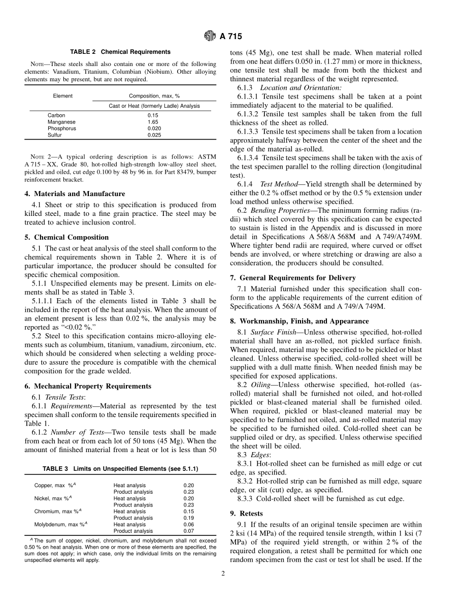 ASTM_A_715_-_98.pdf_第2页