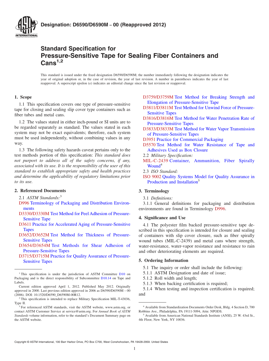 ASTM_D_6590_-_D_6590M_-_00_2012.pdf_第1页